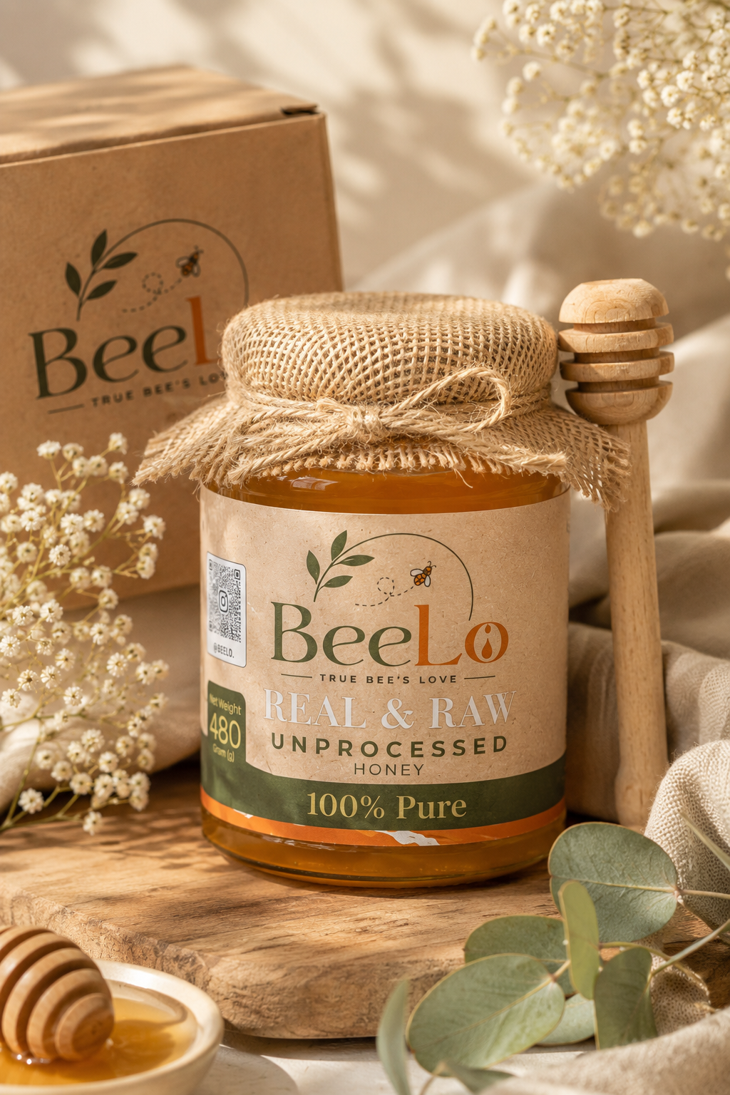 BEELO PURE HONEY 200GM
